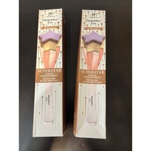 IT Cosmetics Heavenly Luxe Superstar Foundation Brush LIMITED EDITION "2 PACK"!